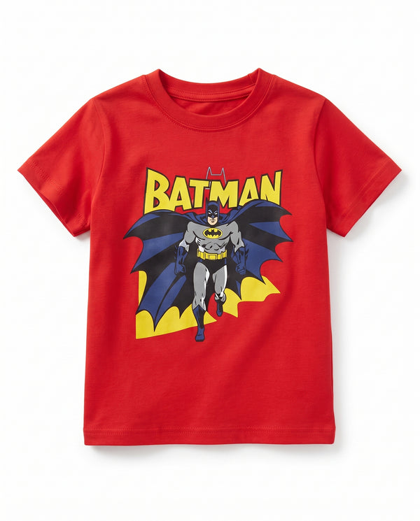 Kids premium printed t shirt- Red