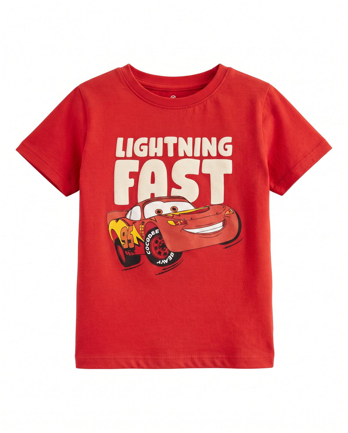 Kids premium printed t shirt-Red