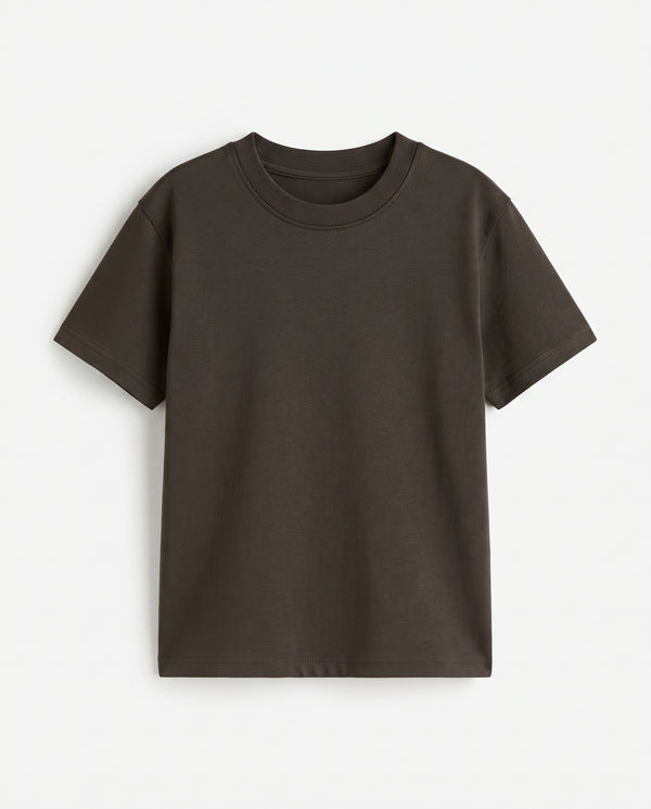 Premium Cotton Shirt for Boys –Brown