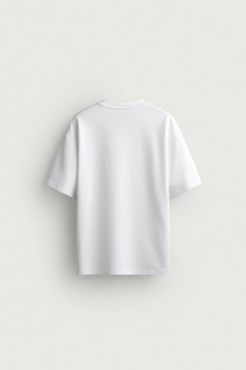 White Premium Cotton T-Shirt