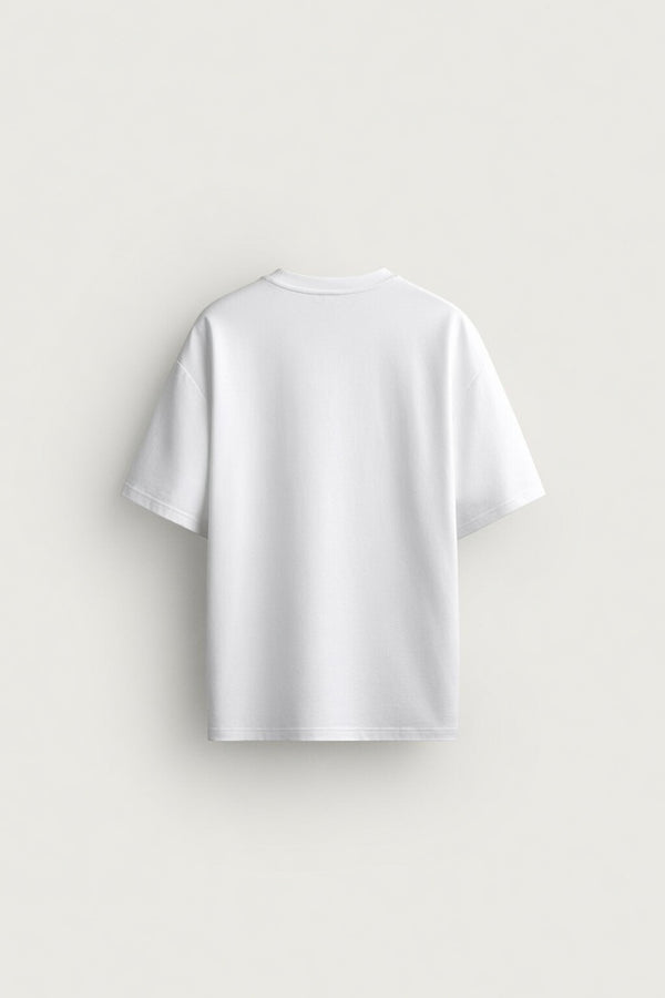 White Premium Cotton T-Shirt