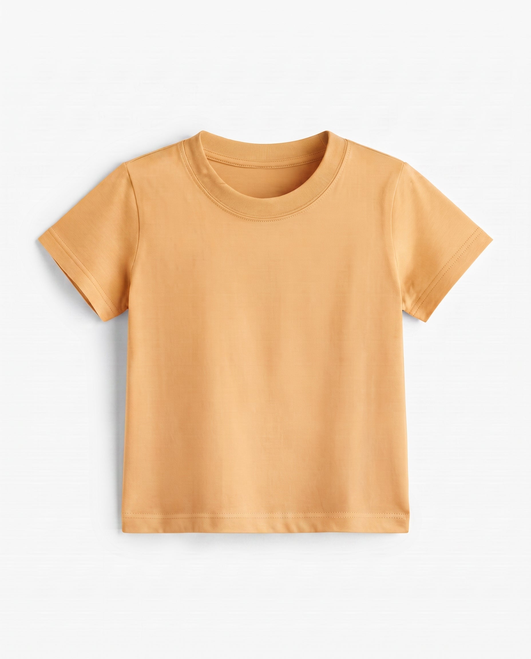 Premium Cotton Shirt for Girls – Camel Secondary image