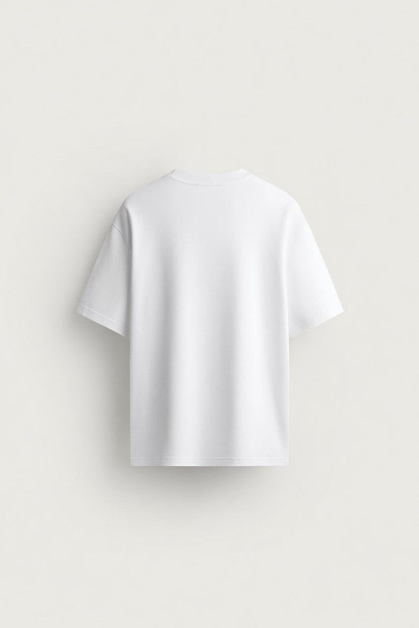 White Premium Cotton T-Shirt