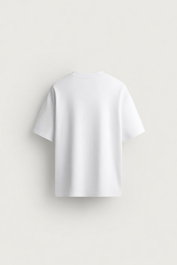 White Premium Cotton T-Shirt