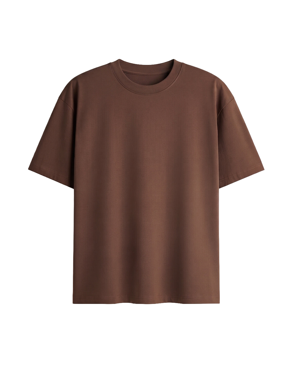 Chocolate Brown Premium Cotton T-Shirt Secondary image
