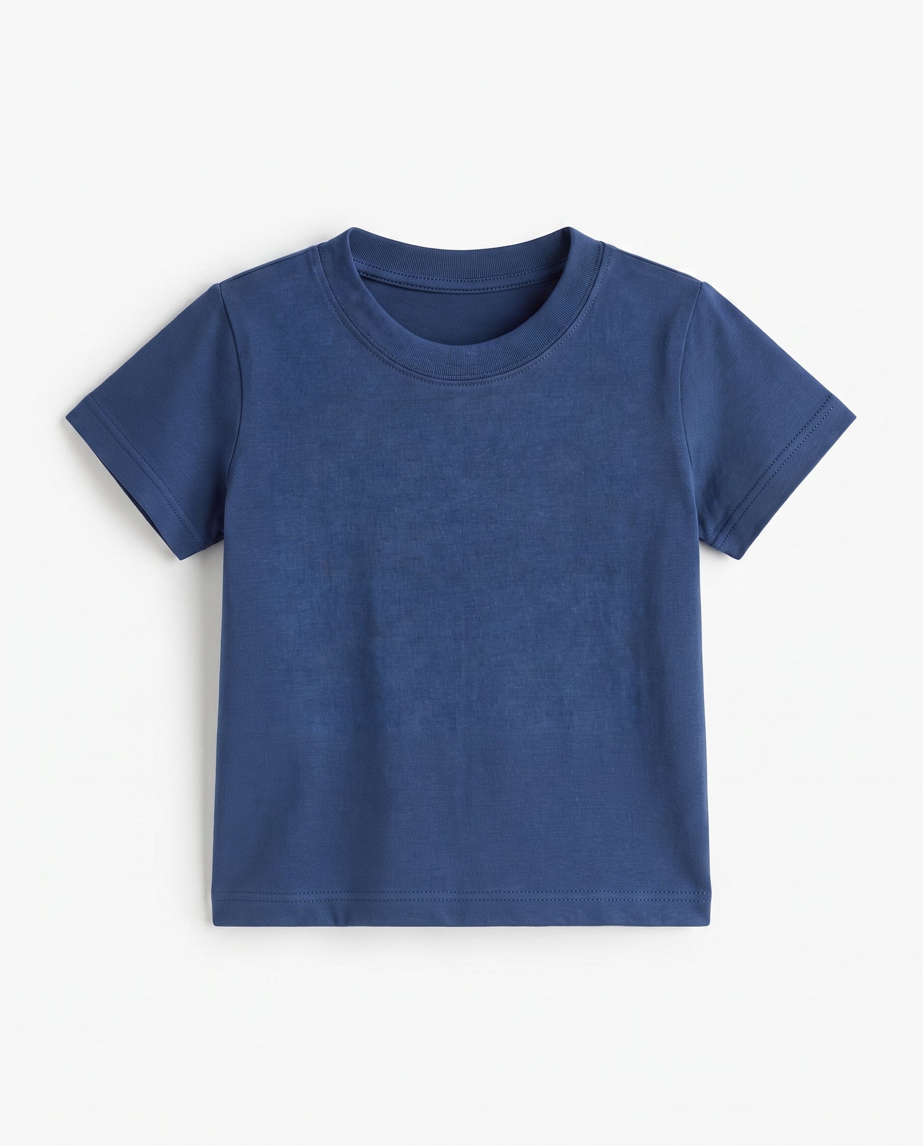 Premium Cotton Shirt for Girls – Royal Blue Secondary image