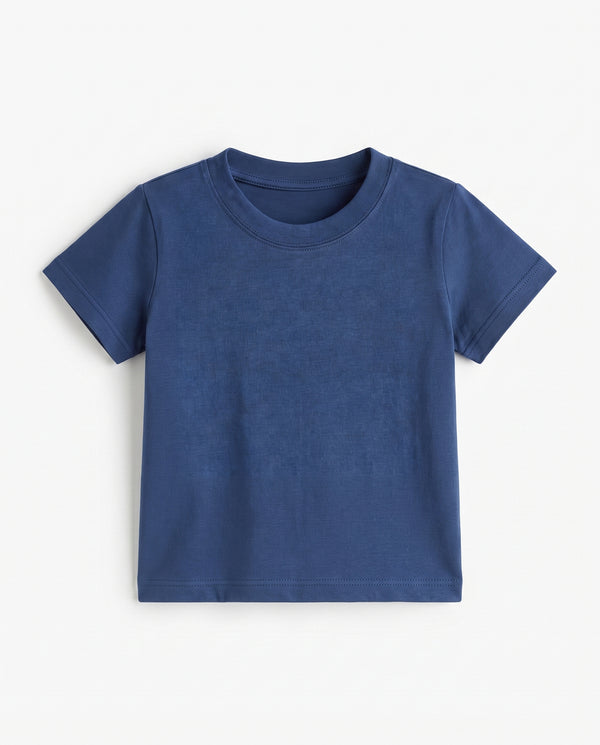 Premium Cotton Shirt for Girls – Royal Blue