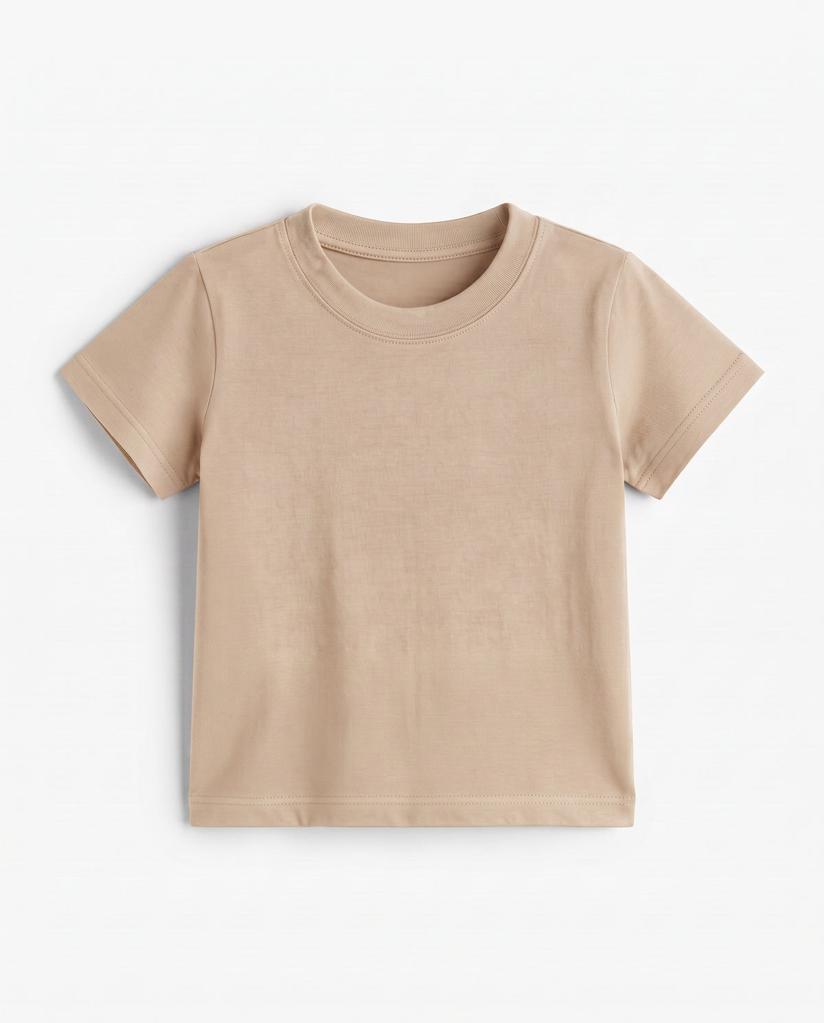 Premium Cotton Shirt for Girls – Beige