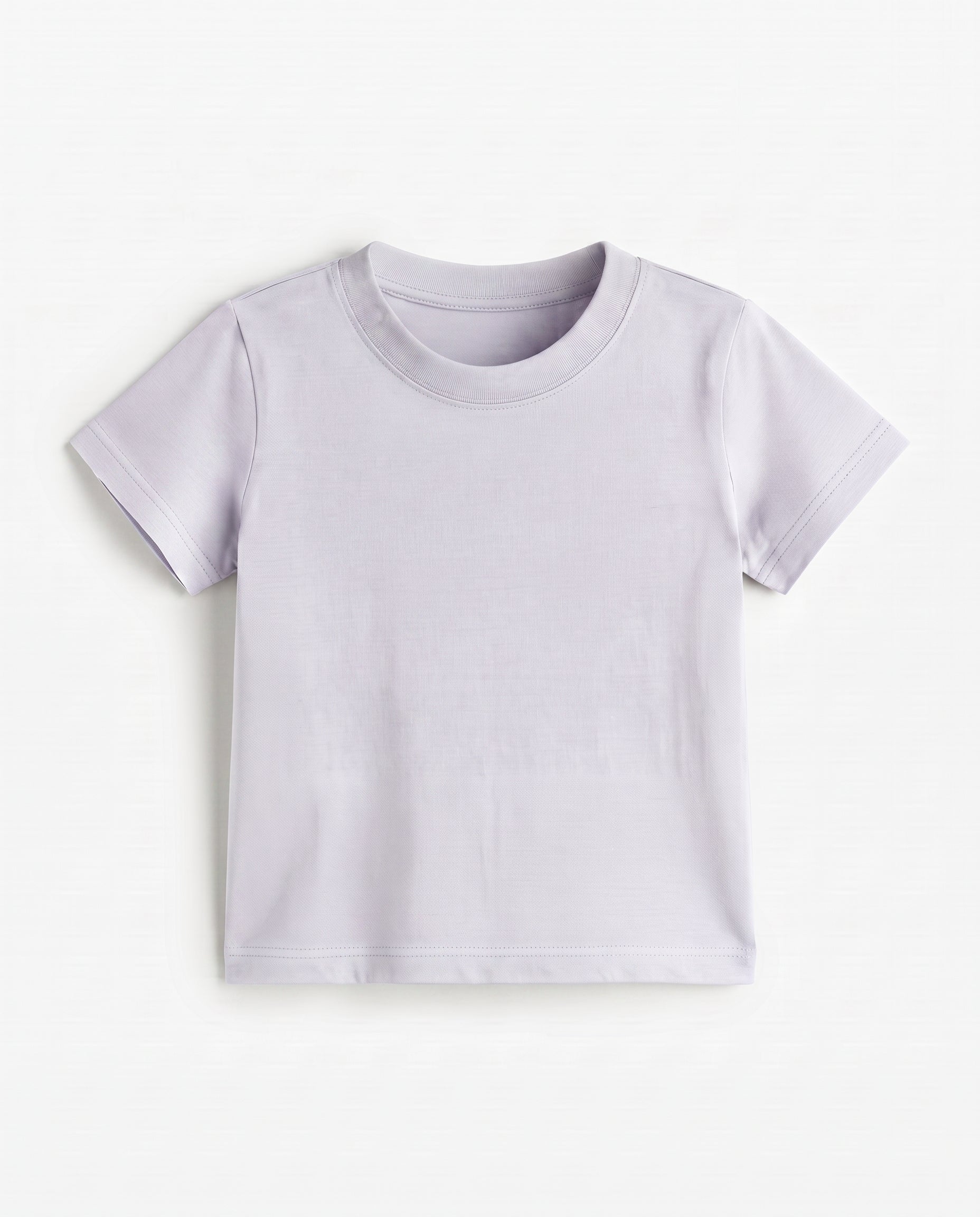 Premium Cotton Shirt for Boys – Light Lavender Secondary image
