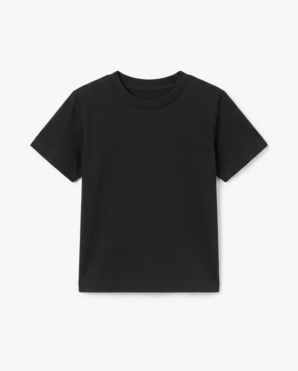 Premium Cotton Shirt for Boys –Black
