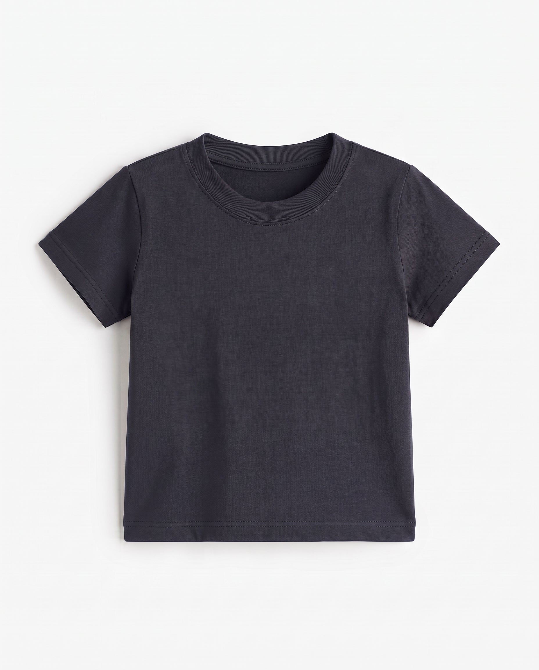 Premium Cotton Shirt for Boys –Charcoal Gray Secondary image