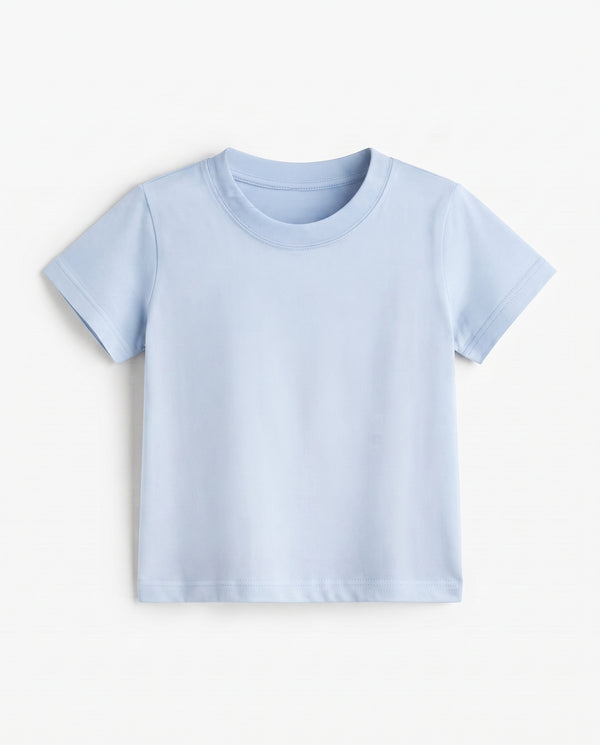 Premium Cotton Shirt for Girls –Sky Blue