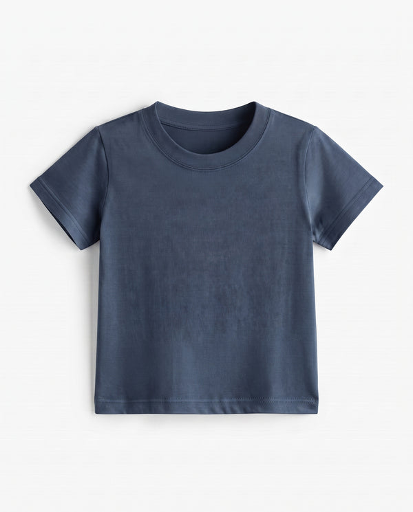 Premium Cotton Shirt for Boys – Navy Blue