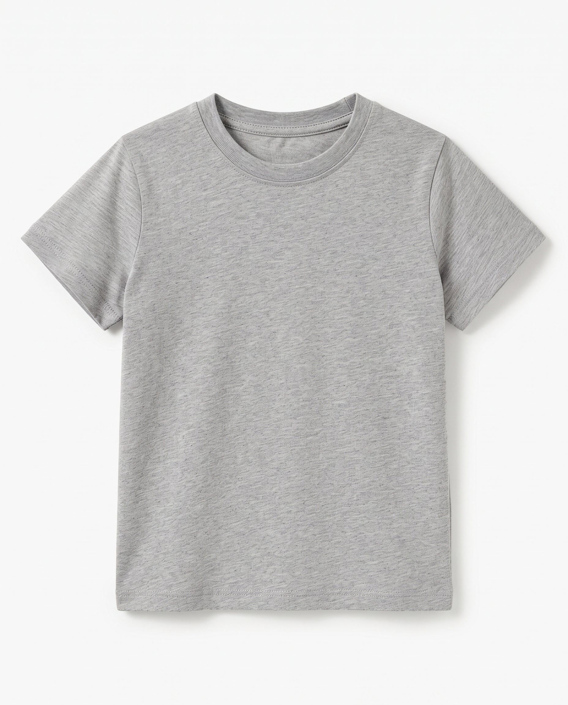 Premium Cotton Shirt for Girls –Gray Secondary image