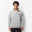 ZETA Equine Riding Club Graphic Printed Quarter-Zip Sweatshirt – Light Heather Grey