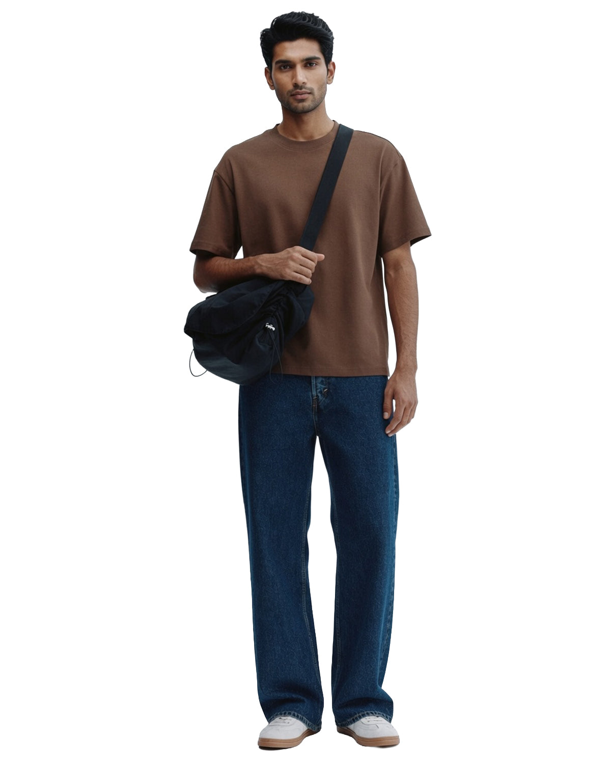 Chocolate Brown Premium Cotton T-Shirt