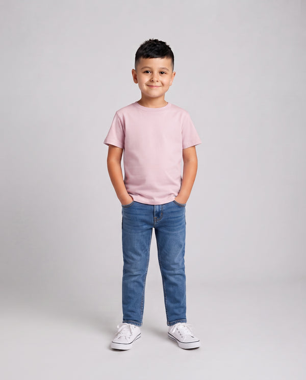 Premium Cotton Shirt for Boys – Pink