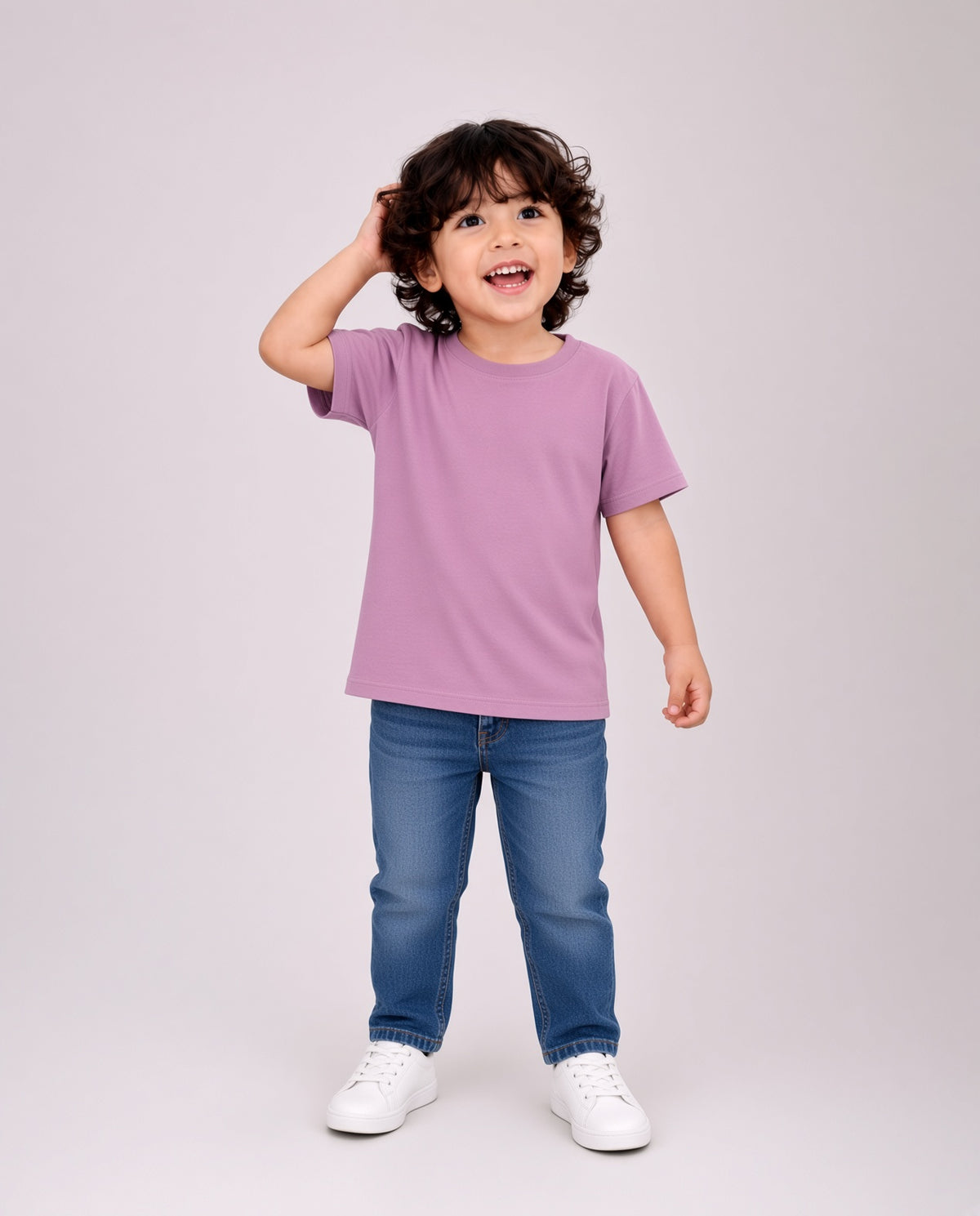 Premium Cotton Shirt for Boys –Purple