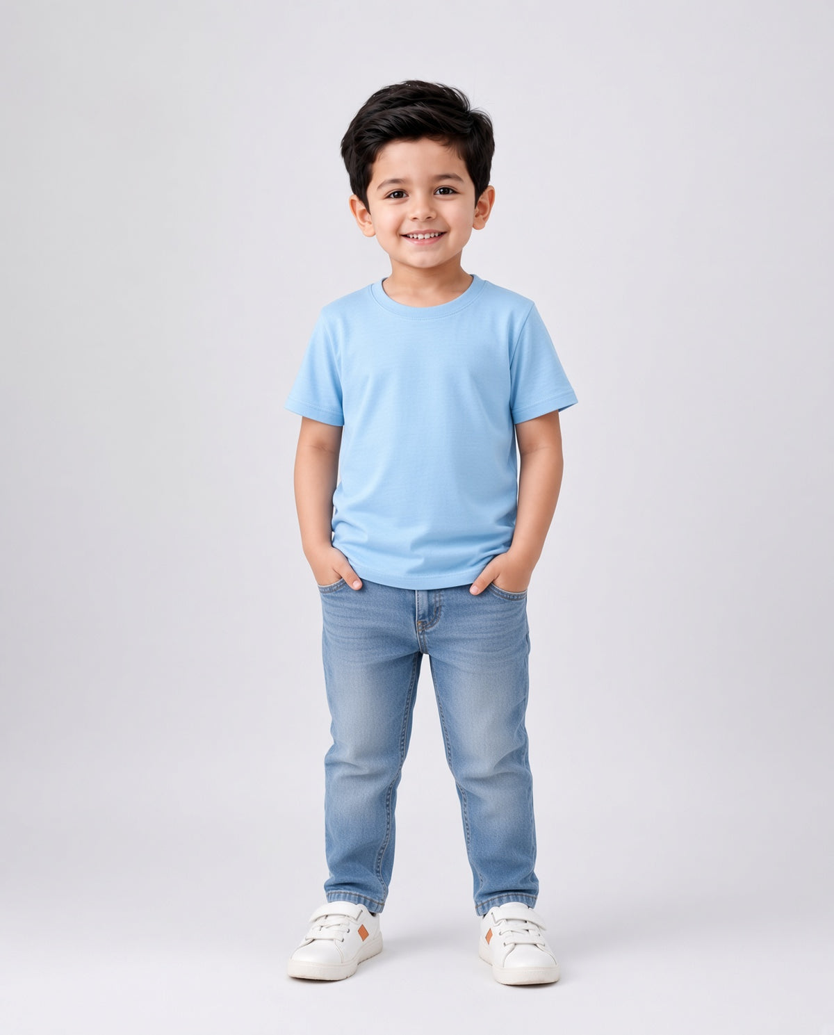 Premium Cotton Shirt for Boys –Sky Blue