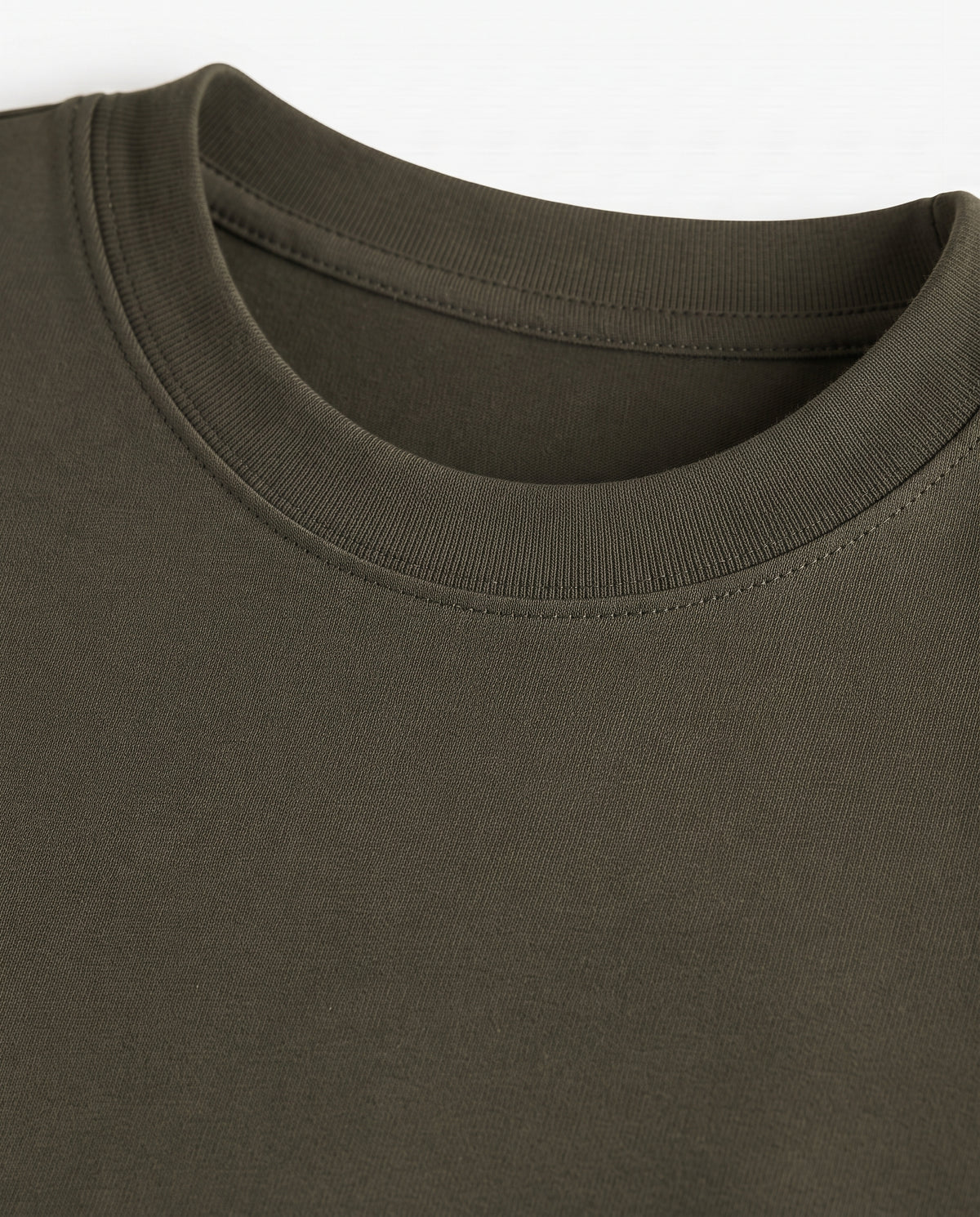 Premium Cotton Shirt for Girls – Olive Green