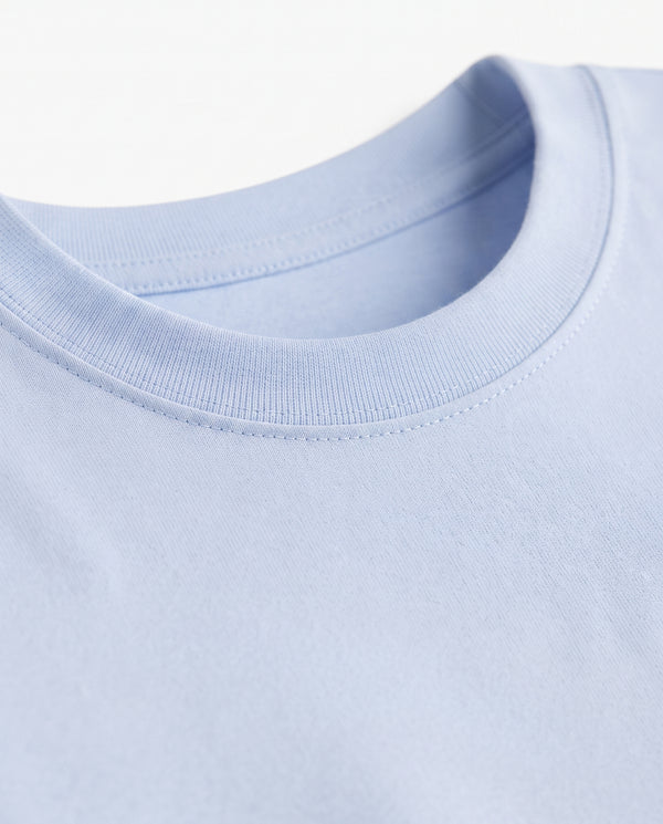 Premium Cotton Shirt for Girls –Sky Blue