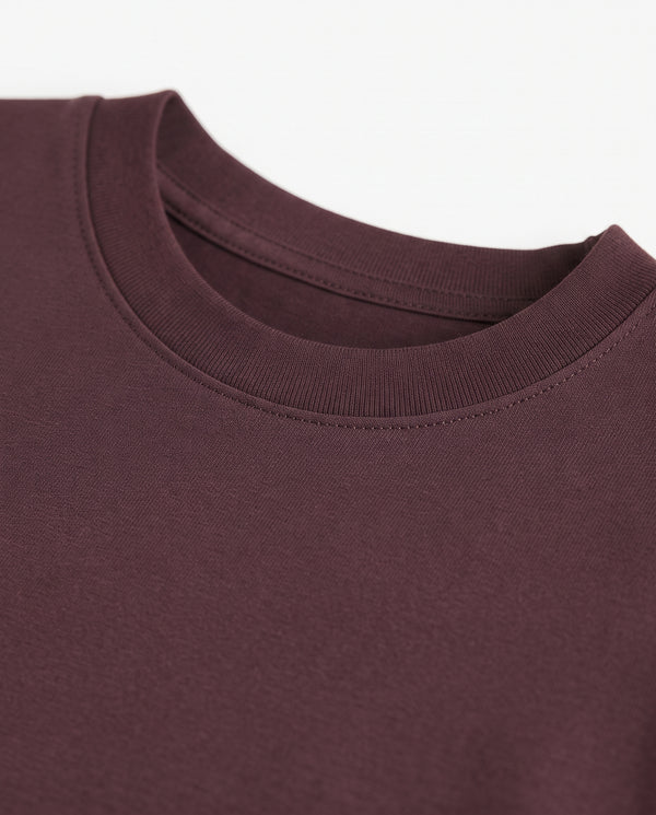 Premium Cotton Shirt for Girls – Chocolate Brown