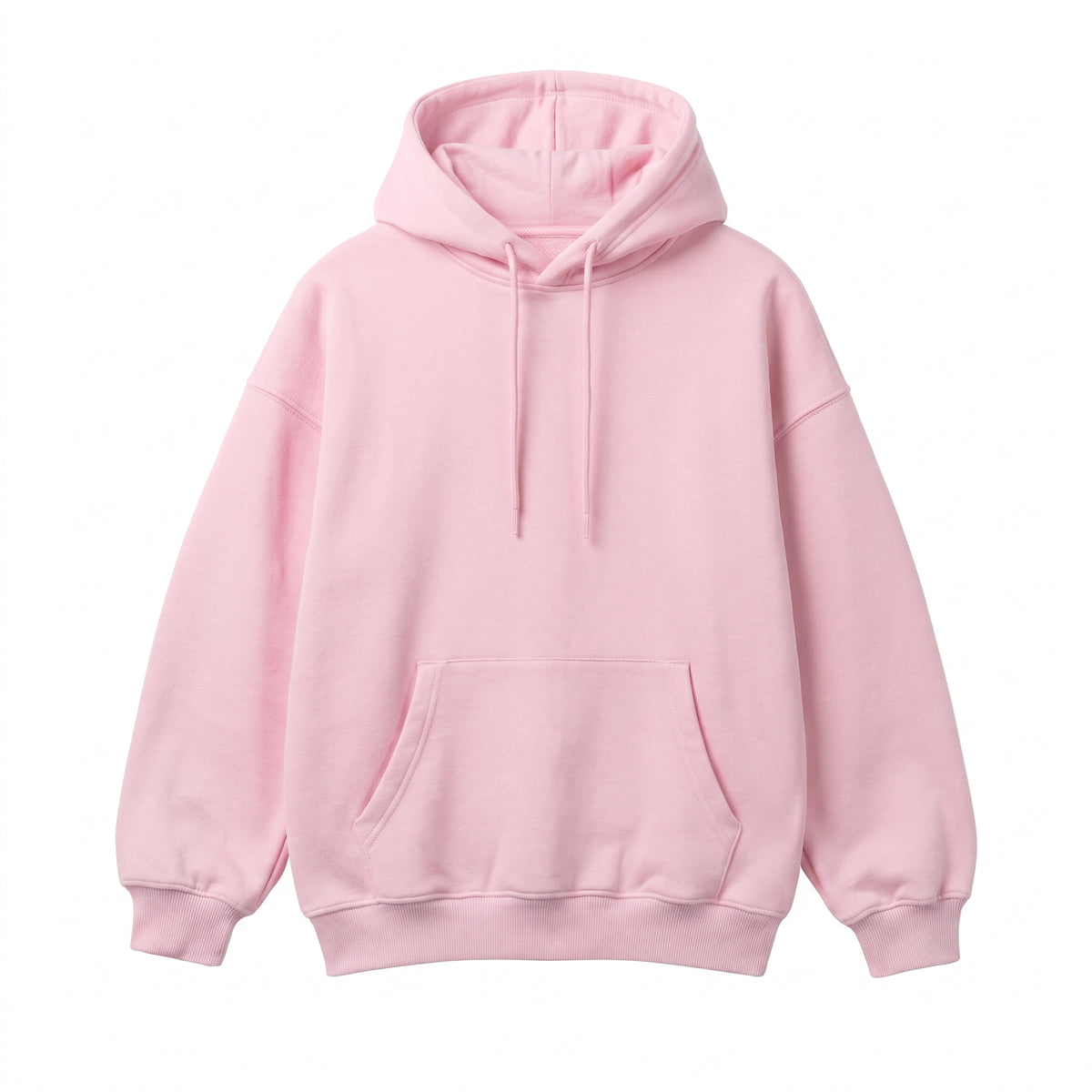 Essential Solid Pullover Hoodie –Color Variations Available
