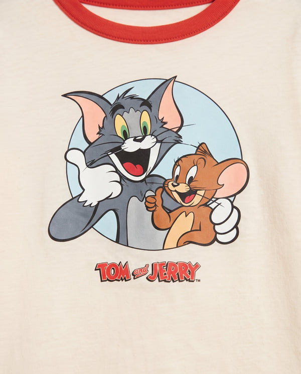 Kids premium printed t shirt-Off White