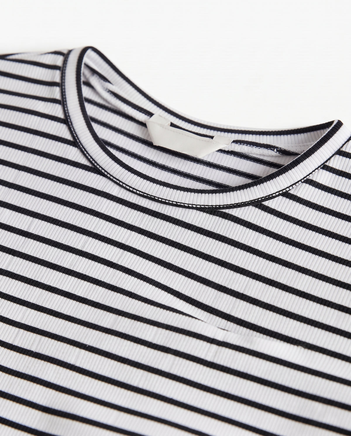 Premium Cotton Shirt for Boys –Black & White Striped