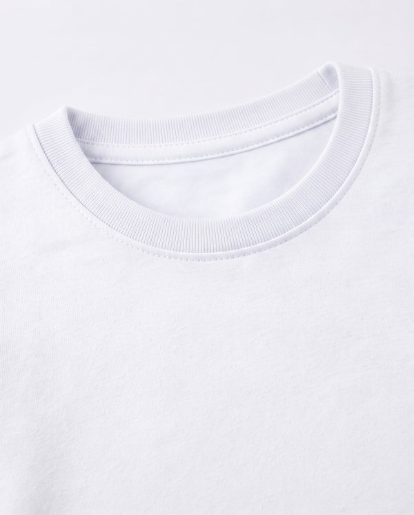 Premium Cotton Shirt for Girls –White