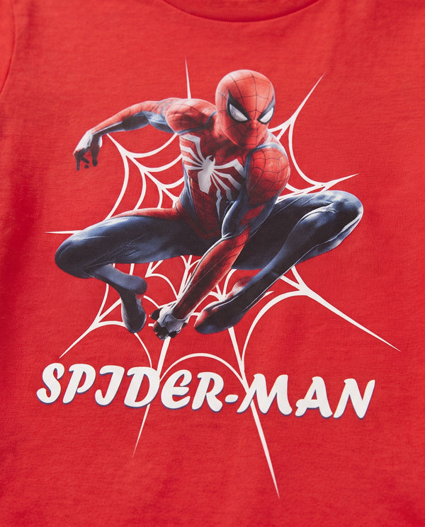 Kids premium printed t shirt- Red