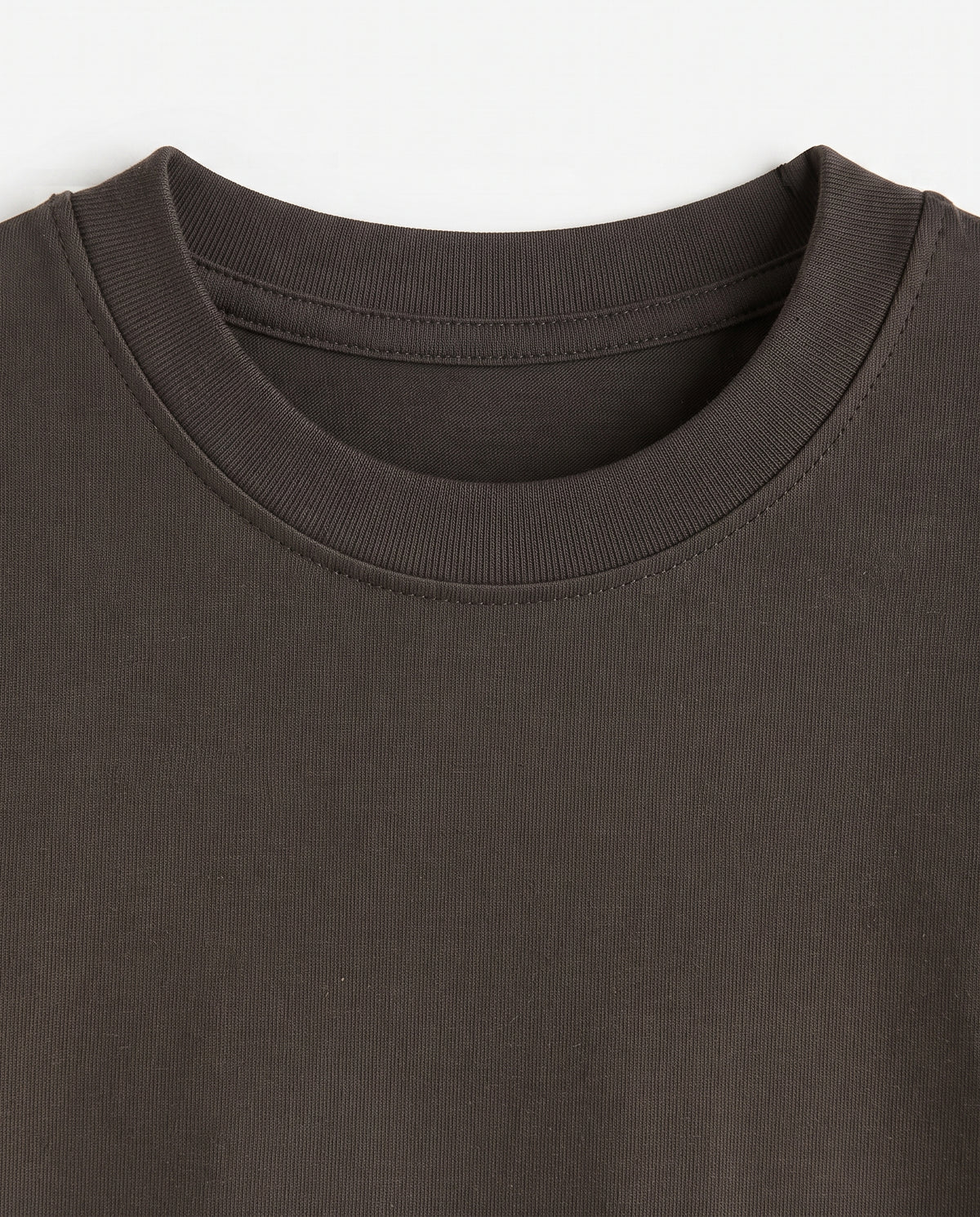 Premium Cotton Shirt for Girls – Dark Brown