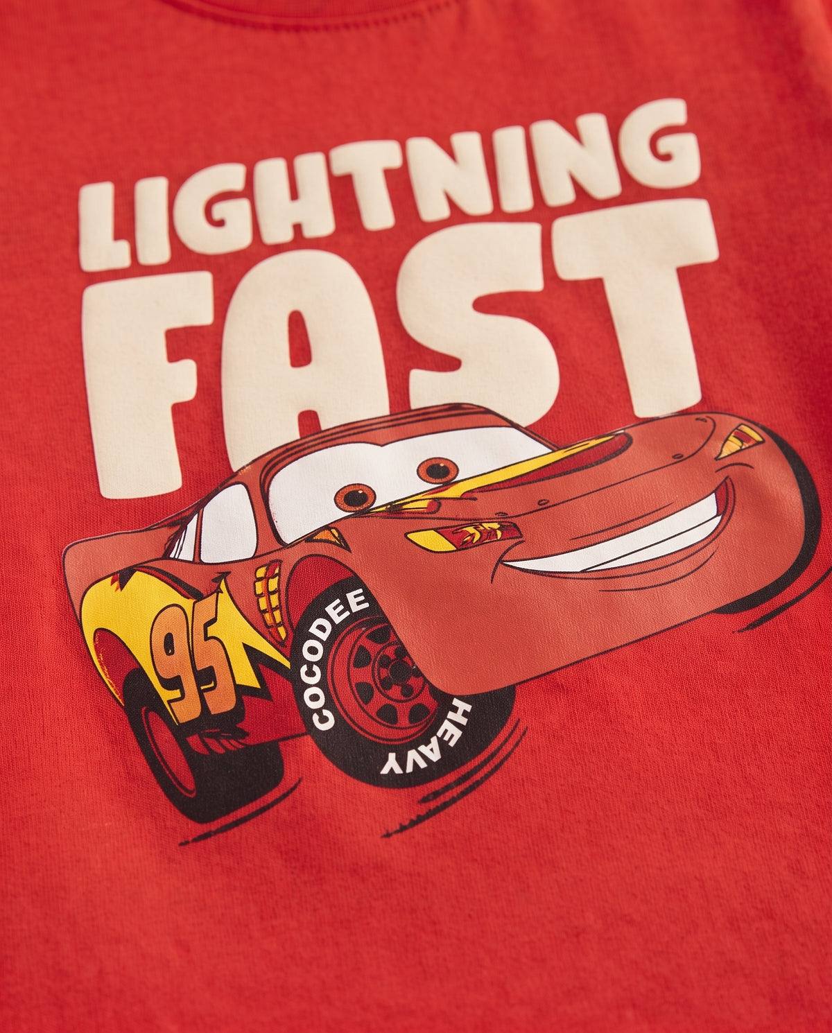 Kids premium printed t shirt-Red