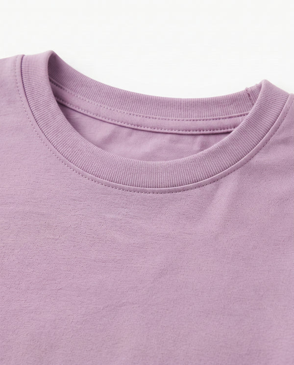 Premium Cotton Shirt for Girls –  Purple