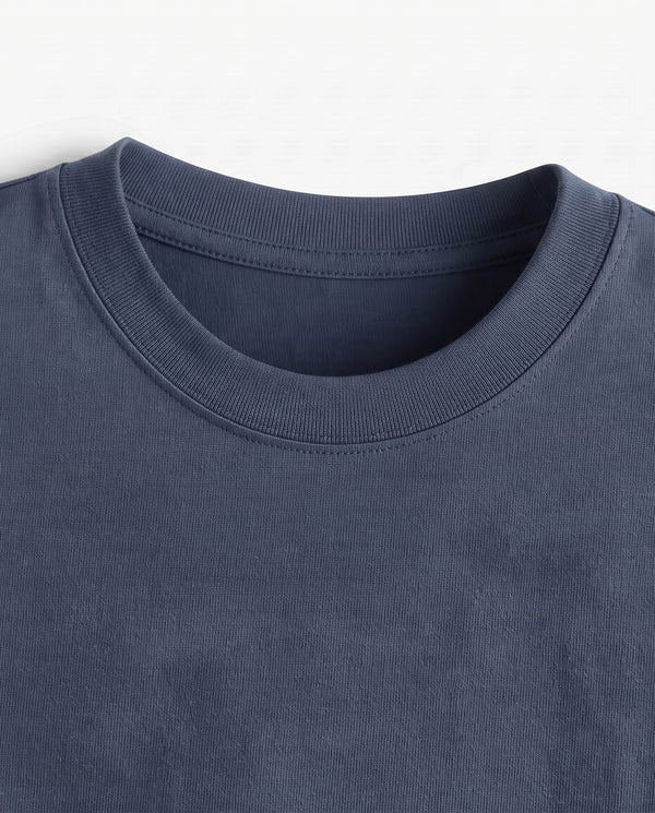 Premium Cotton Shirt for Boys – Navy Blue