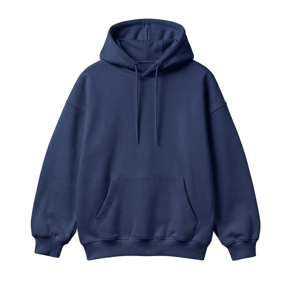 Essential Solid Pullover Hoodie –Color Variations Available
