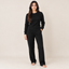 Women's Waffle Knit Thermal Crewneck & Trousers Co-Ord Set – Available in Multiple Colors