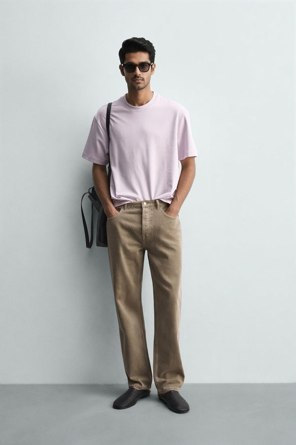 Pink Premium Cotton T-Shirt