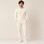 Men's Waffle Knit Thermal Crewneck & Trousers Co-Ord Set – Multiple Colors Available