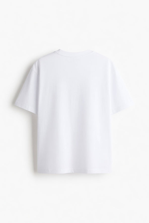White Premium Cotton T-Shirt